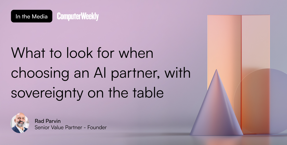 What to look for when choosing an AI partner with sovereignty on the table  